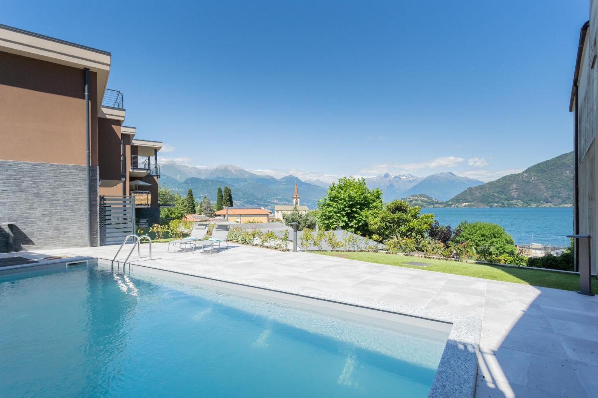 Misultin House & Swimming Pool, Luxury In Lake Como By Rent All Como Pianello Del Lario Eksteriør bilde