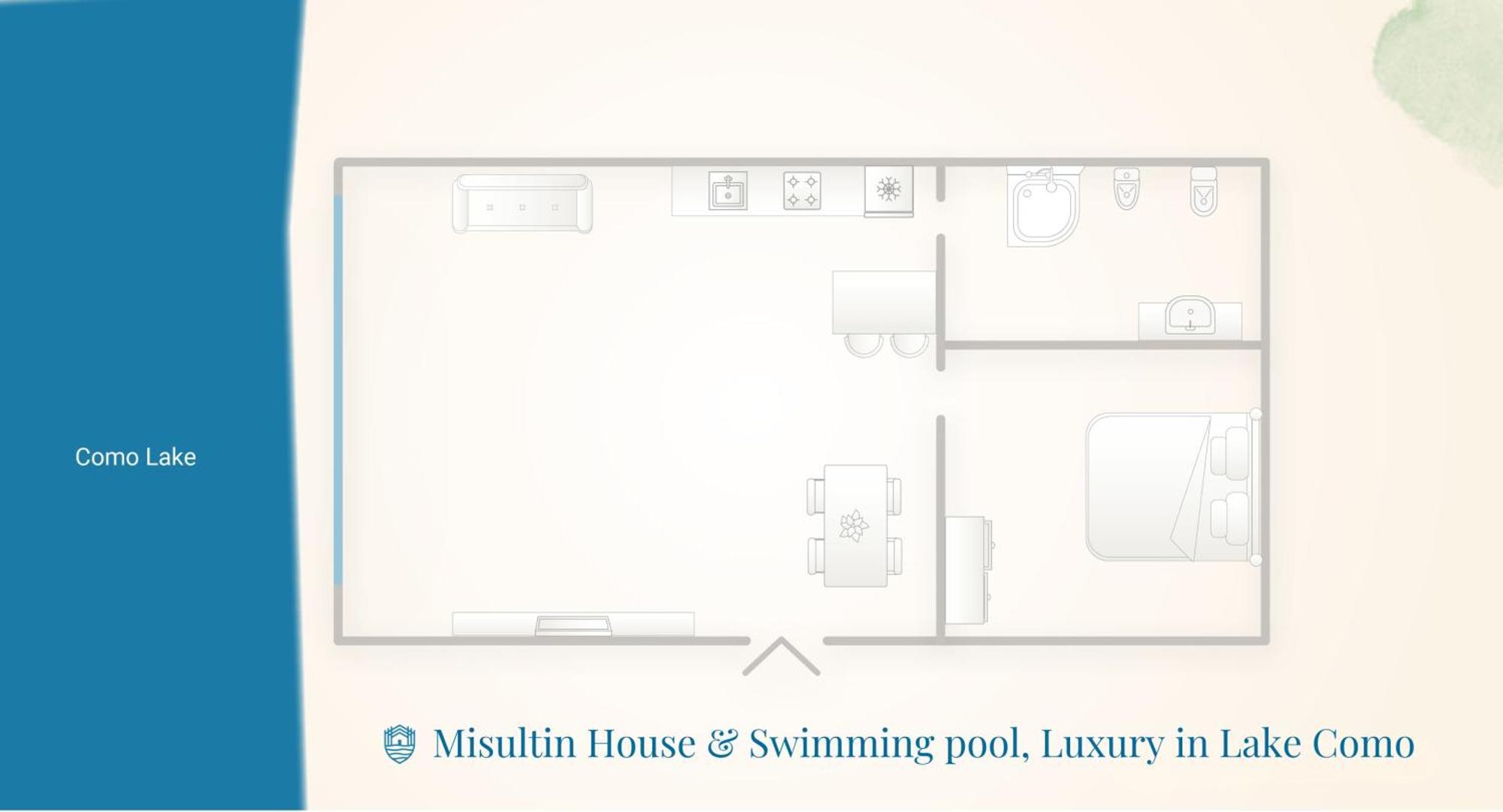 Misultin House & Swimming Pool, Luxury In Lake Como By Rent All Como Pianello Del Lario Eksteriør bilde